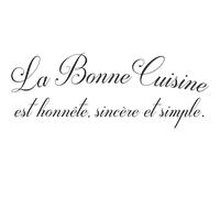 Sticker citation cuisine La Bonne Cuisine