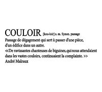 Sticker citation De ravissantes chanteuse de biguines - André Malraux