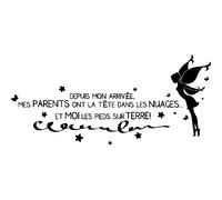 Sticker citation Depuis mon arrivée, mes parents ont la tête