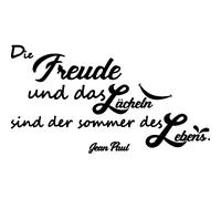 Sticker citation Die Freude - Jean Paul