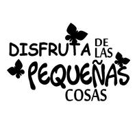Sticker citation Disfruta de las pequenas cosas