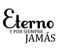 Sticker citation Eterno y por siempre jamas
