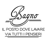 Sticker citation Il posto Dove Lavare