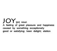 Sticker citation joy: a feeling of great pleasure