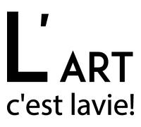 Sticker citation L'art c'est la vie