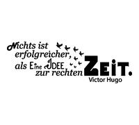 Sticker citation nichts ist erfolgreicher ... Victor Hugo