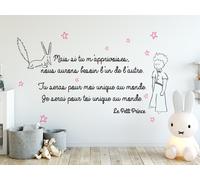 Sticker Citation Petit Prince - Nombreuses tailles et couleurs disponibles
