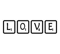 Sticker citation puzzle love