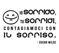 Sticker Contagiamoci con il… Oscar Wilde