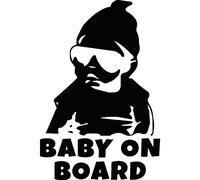 Sticker Cool Baby on board