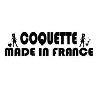 Sticker Coquette made in France