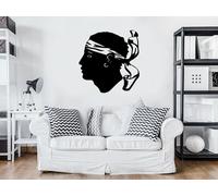 Sticker Corse - Corsica - Nombreuses tailles et couleurs disponibles