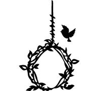 Sticker Couronne d'épines et un oiseau