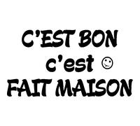 Sticker cuisine C'est bon c'est fait maison