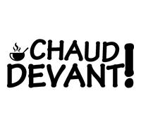 Sticker cuisine Chaud devant!