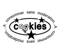 Sticker cuisine Cookies à consommer sans moderation