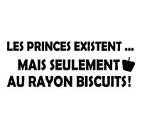 Sticker cuisine Les princes éxistent, mais seulement au rayon biscuits