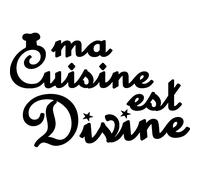 Sticker cuisine Ma cuisine est divine
