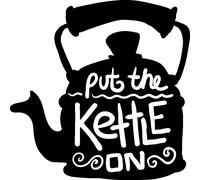 Sticker cuisine Put the kettle on