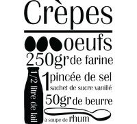 Sticker cuisine recette Crèpes