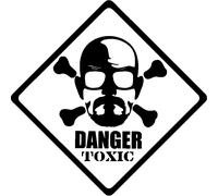 Sticker Danger toxic - Breaking bad