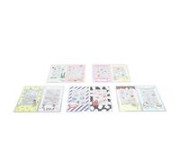 Sticker de Cadre Photo Dessin de Dessin animé DIY Scrapbook Sticker Decorative for Diary Notebook - 10pcs (Style 2)
