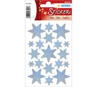 HERMA Sticker de Noël DECOR 'étoiles', or, holographie G