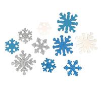 Sticker de Noël Flocons de neige mousse adhésif 2,