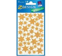 Sticker de Noel ZDesign ""Etoiles"" Or 2 x 43 Sticke