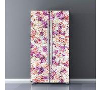 Sticker de porte en vinyle 3D d'art moderne, autocollant détachable à coller et décoller pour décoration de maison, autocollant mural pour porte, réfrigérateur, poster, papier peint, 82x200