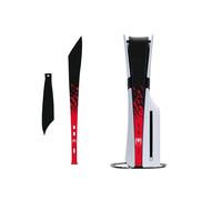 Sticker de Protection et Décoration pour Console PS5 Pro (modèle - Pro) - Thème Araignée Noir et Rouge