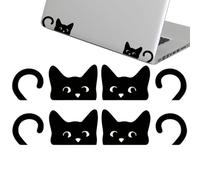 Sticker de voiture pour chats, autocollant de réflecteur de recrutement en voiture | Décalcomanies modifiées automatiquement de dessins animés - Solide autocollant modifié de voiture d'adhésion pour l