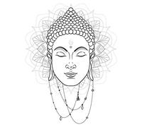 Sticker déco Bouddha