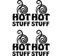 Sticker déco hot Stuff