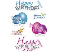 Sticker DECOR 'Happy Birthday'