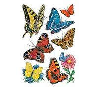 Sticker DECOR 'Papillons', pailleté
