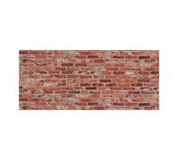 Sticker décoratif - NOVOTEX - Briquette - Rouge - 45cm x 200cm - Application facile