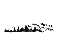 Sticker Décoratif pour forêt Nature Vinyl 39.3x6.69 Pouces SUV