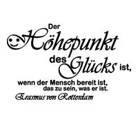 Sticker Der hohepunkt - Erasmus von Rotterdam