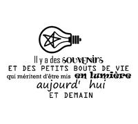 Sticker Des souvenirs et des petits bouts de vie
