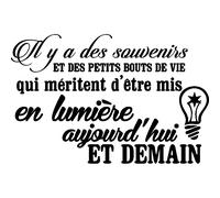 Sticker Des souvenirs qui meritent d'être mis en lumière