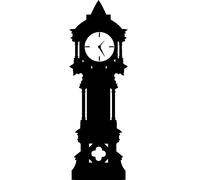 Sticker Design grand horloge