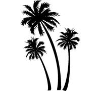 Sticker Design trois cocotiers
