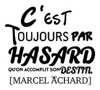 Sticker Destin - Marcel Achard