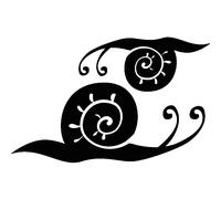 Sticker Deux escargots