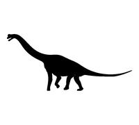 Sticker Dinosaure calme
