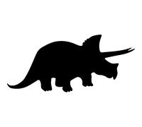 Sticker dinosaure d'autrefois
