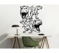 Sticker Dinosaures T-Rex 3 - Nombreuses tailles et couleurs disponibles