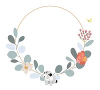 Sticker Easy couronne Nils (30 x 30 cm)