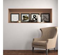 Sticker effet 3D 4 cadres artistiques